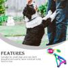 Adjustable Collar for Small Rabbits and Cats, Rainbow Colors, 2 Pieces view 2