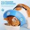 Adjustable Cat Recovery Collar, Soft Protective Cone for Cats and Puppies (M) view 4