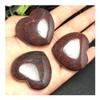 WIOSEN 3-Piece Natural Red Jasper Carvings, Love, Crafts, Home Decor, Stones view 4