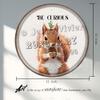 NANVIER Squirrel Forest Nursery Decor, Round Tin Sign, 12 x 12 in view 4