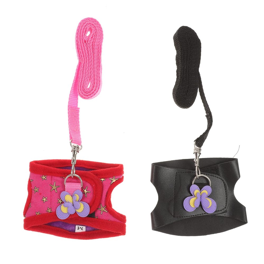 Housoutil 2-Pack Breathable Small Animal Harness
