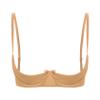 Jugaoge Women's Push-Up Underwire Bra, 1/4 Cup Open Bust, Adjustable Straps, XXL view 1