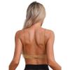 Jugaoge Women's Push-Up Underwire Bra, 1/4 Cup Open Bust, Adjustable Straps, XXL view 2