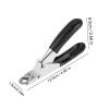 Wnvivi Nail Clipper for Dogs and Cats, Round Head, Trimmer (Black) view 4