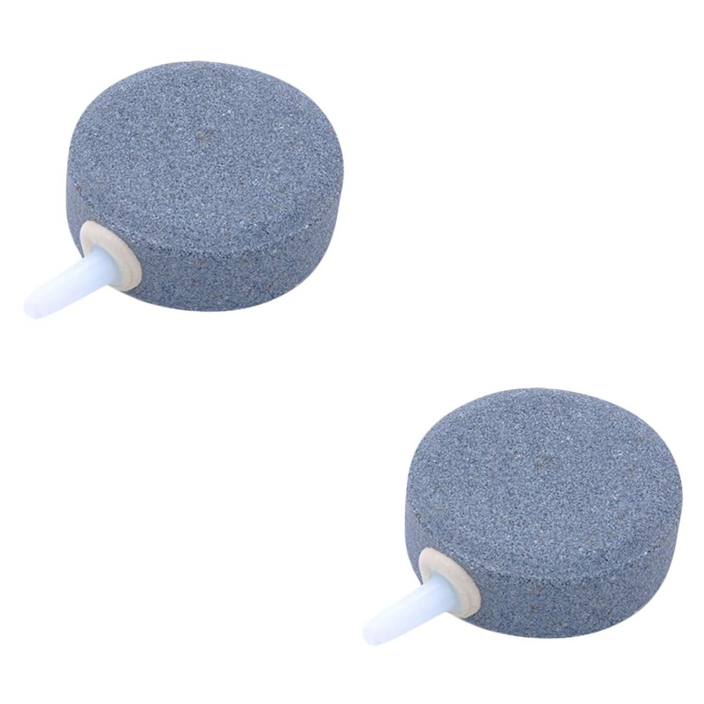 DOITOOL 2-Piece Aquarium Air Stone Diffuser Set, 4 cm