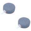 DOITOOL 2-Piece Aquarium Air Stone Diffuser Set, 4 cm view 1