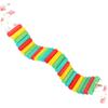 Housoutil Wooden Ladder for Pets and Birds view 1