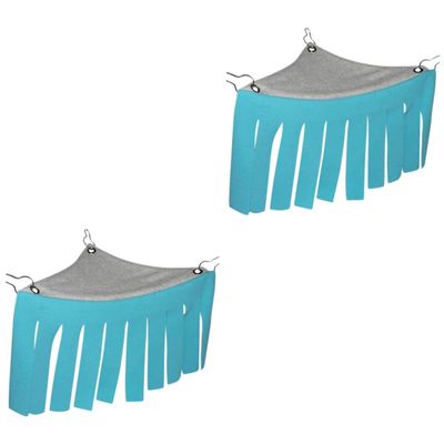 DOITOOL 2-Piece Pet Hamster Tent with Tassels