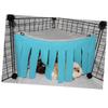 DOITOOL 2-Piece Pet Hamster Tent with Tassels view 2