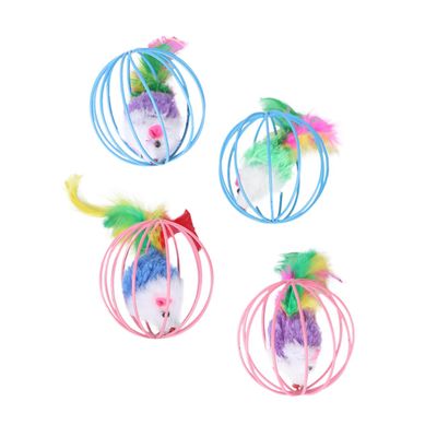 DOITOOL 4-Piece Interactive Cat Toys