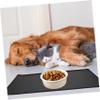 FRCOLOR Silicone Pet Feeding Mat, Non-Slip, Waterproof, Raised Edge view 4