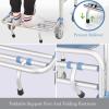 Kcolic Mobile Toilet Commode Wheelchair with Removable Bucket view 4