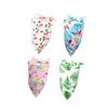 FOMIYES Cool Bandana 4-Pack Triangle Pet Scarf view 1