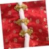 Angoily Dog Coat Chinese Style with Knot Buttons view 3
