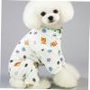 FRCOLOR Funny Dog Costume in Breathable Cotton with Football Pattern view 4