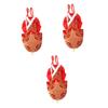 FRCOLOR 3-Piece Parrot Flight Suit with Diaper, Red, XL view 1