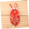 FRCOLOR 3-Piece Parrot Flight Suit with Diaper, Red, XL view 2