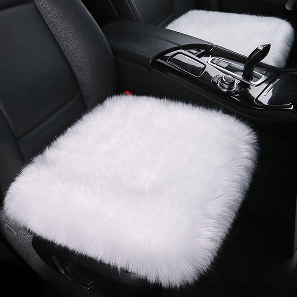 MeFfee 2-Pack Universal Car Seat Cushions and Covers for Mazda 3, H
