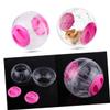 Housoutil Plastic Hamster Exercise Balls, 2-Pack, for Small Pets and Gerbils view 3