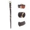 Housoutil Adjustable Dog Collar with D-Ring and Bell Decoration view 3