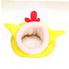 DOITOOL Yellow Cotton Hamster Bed in Cute Style view 3