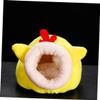 DOITOOL Yellow Cotton Hamster Bed in Cute Style view 4