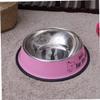 FOMIYES Dog Bowl with -Coating, Pet Feeder for Large Dogs, Dry Food, Wet Food and Water, Random Cartoon Pattern view 4