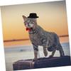 Housoutil 3-Piece Pet Hat Set for Small Animals view 2