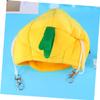 Housoutil 3-Piece Yellow Pineapple Hamster Nest Set view 3