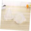 Housoutil 3-Pack Aquarium Worm Feeder Cone view 2