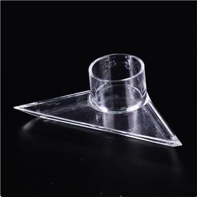 Yinxi 16/20/25/32 mm Acrylic Aquarium Pump Duckbill Water Outlet Triangle DSE Duckbill Return Pipe Fitting DIY Connector (Color: ID 20 mm, Size: 1 Pc)