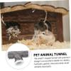 DOITOOL Small Pet House - Warm Wool and Cotton Tunnel view 2