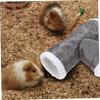 DOITOOL Small Pet House - Warm Wool and Cotton Tunnel view 3