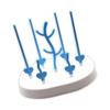 SUIOPPYUW Tree-Shaped Baby Bottle Drying Rack view 2