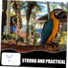 DOITOOL Mermaid Tail Perch for Parrots, Acrylic Birdcage Platform view 4