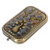 Zinc Alloy and Glass Pocket Mirror, Double-Sided view 1