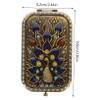 Zinc Alloy and Glass Pocket Mirror, Double-Sided view 2