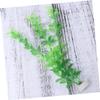 Angoily 3-Pack Artificial Green Plastic Plants for Aquarium Decoration view 2