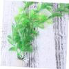 Angoily 3-Pack Artificial Green Plastic Plants for Aquarium Decoration view 3