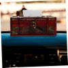 Vintage Red Tissue Box, Paper Storage Box view 2