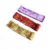 SYSUII 5-Piece Sequin Headbands, Elastic Glitter Hair Bands for Women and Girls, Red view 3