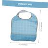 Adult Bibs, 2-Pack, Blue, TPU and Polyester view 2