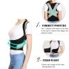 TILEZE Back Posture Corrector, Therapy Corset & Lumbar Support Belt view 4