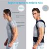 TILEZE Posture Corrector for Men and Women, Back and Clavicle Support, Adjustable Back Trainer view 2