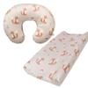 iEvolve Nursing Pillow Covers, Support Pillow Covers, Baby Positioner Covers, Fox, 2-Pack view 1
