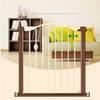 FLYIFE Pet Safety Gate, Metal Stair Gate, Easy to Open, Automatically Closing, for Doors, Hallways, Stairs, Stair Railings and Balusters, 65–68 cm view 1