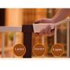 FLYIFE Pet Safety Gate, Metal Stair Gate, Easy to Open, Automatically Closing, for Doors, Hallways, Stairs, Stair Railings and Balusters, 65–68 cm view 3