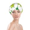 Cute Turtle Shower Cap for Women, Adjustable, Double-Layer Waterproof view 3
