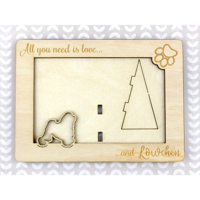 Art-Dog Engraved Photo Frame for Dogs