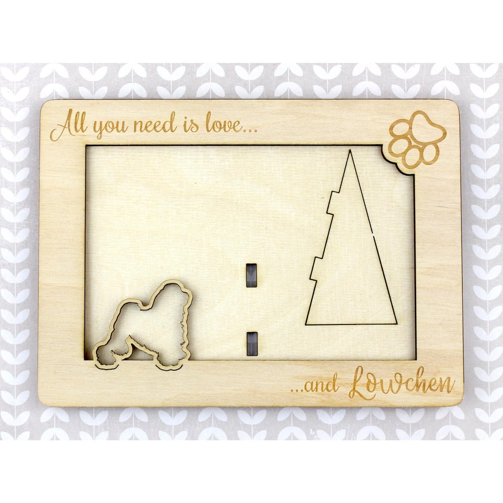 Art-Dog Engraved Photo Frame for Dogs